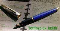 Jottings by Judith Banner